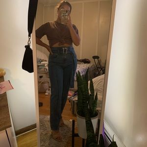 Slim straight leg jeans NWOT vintage style